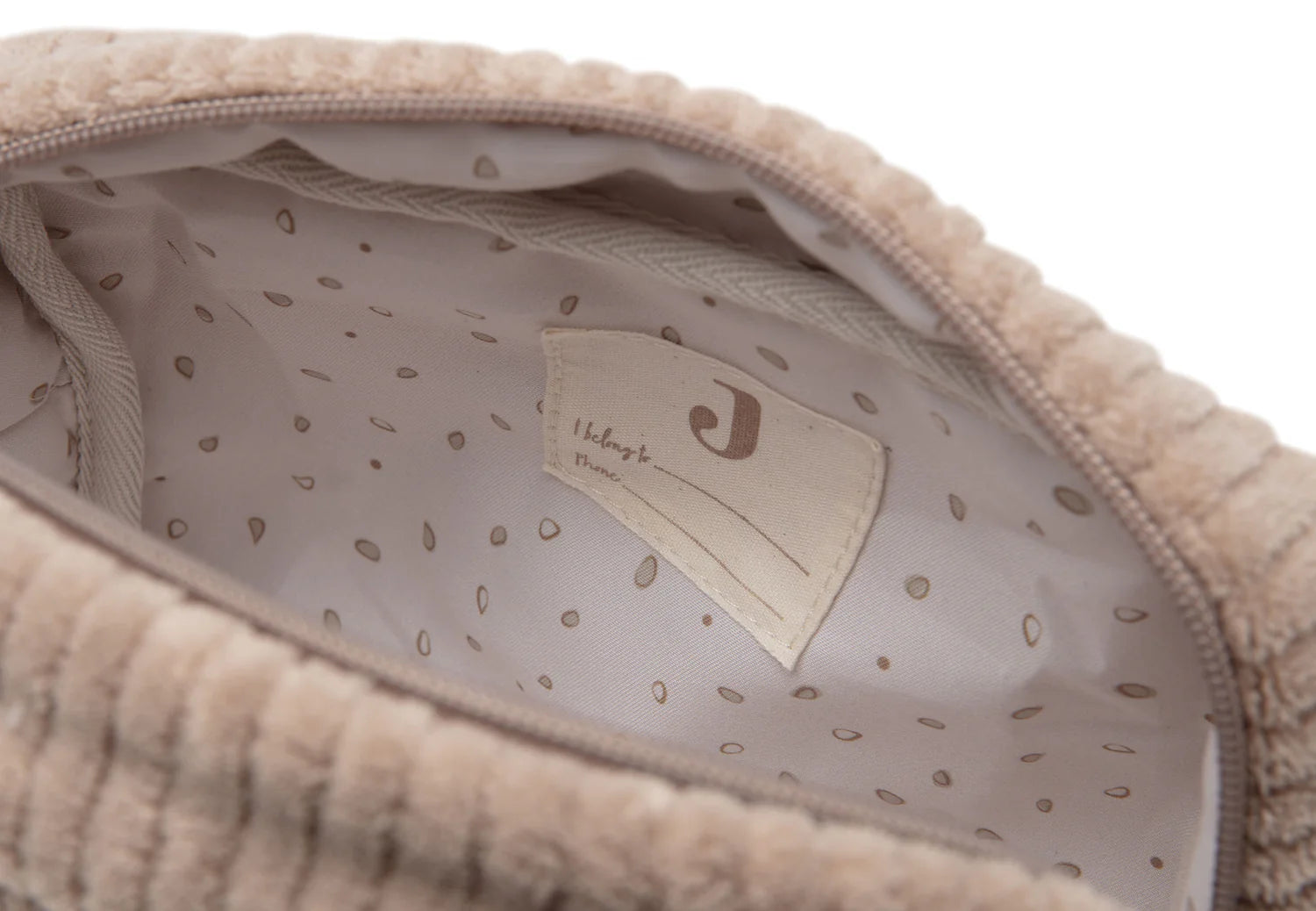Etui Cloudy Rib - Milky Coffee