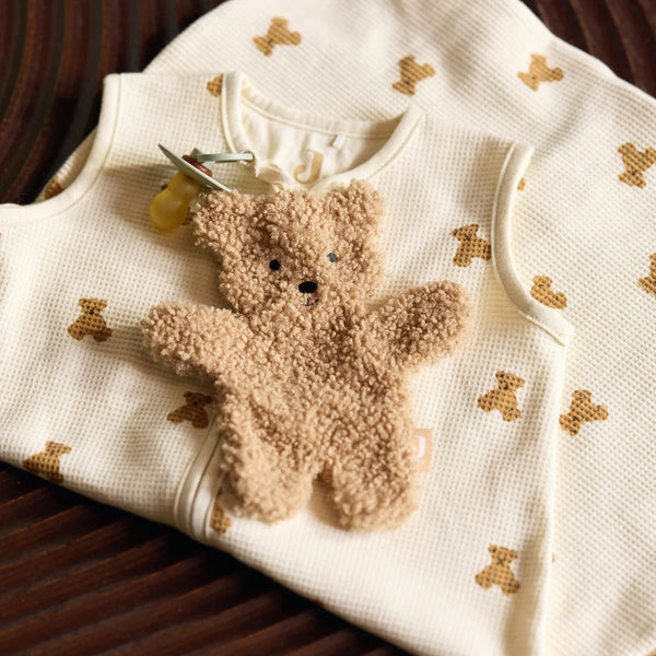 Slaapzak Waffle - Mini Teddy Bear (maat 60 - newborn)