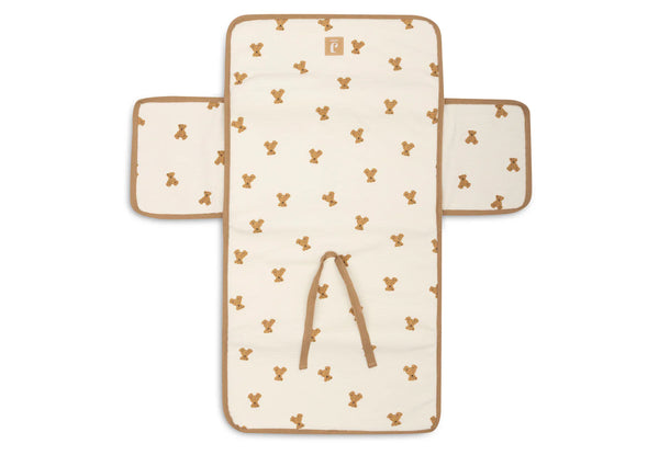 Verschoonmatje Little Waffle - Mini Teddy Bear
