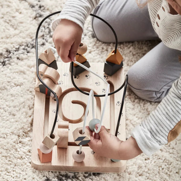 Houten activiteitenframe
