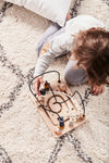 Houten activiteitenframe