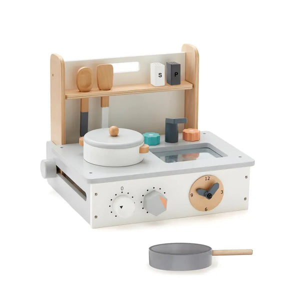 Houten mini speelkeuken (opvouwbaar)
