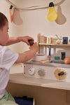 Houten mini speelkeuken (opvouwbaar)
