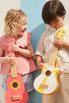 Gitaar - Geel/Wit