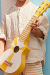 Gitaar - Geel/Wit