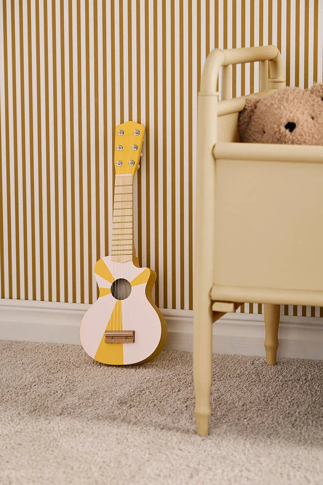 Gitaar - Geel/Wit
