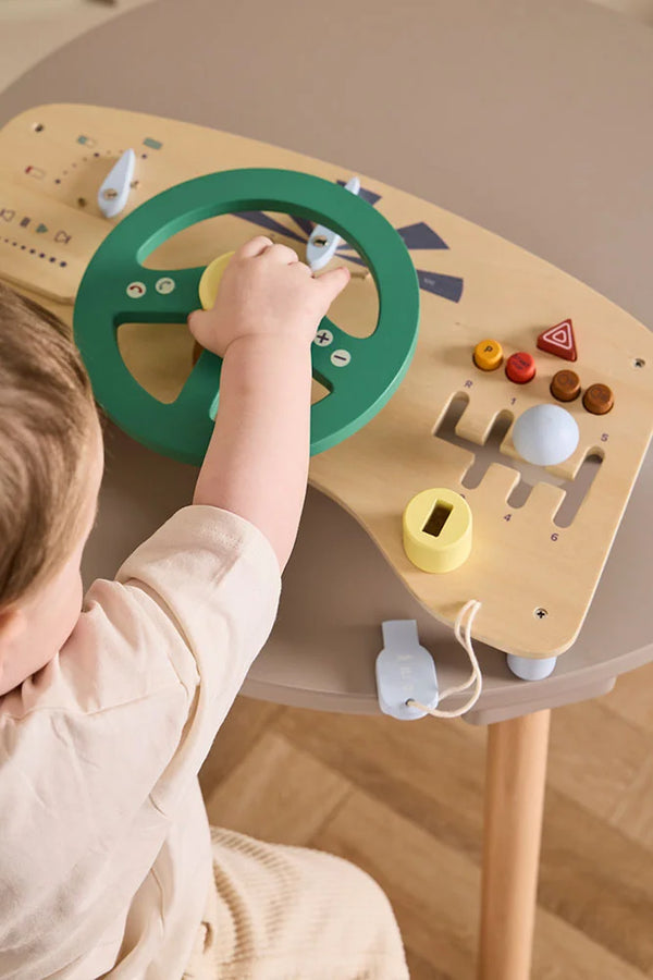 Houten activiteitenbord - Auto