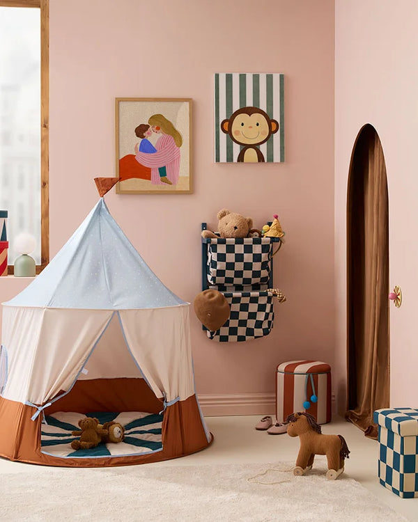 Circus speelkleed - Blauw (112 cm)