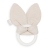 Siliconen bijtring Bunny - Nougat