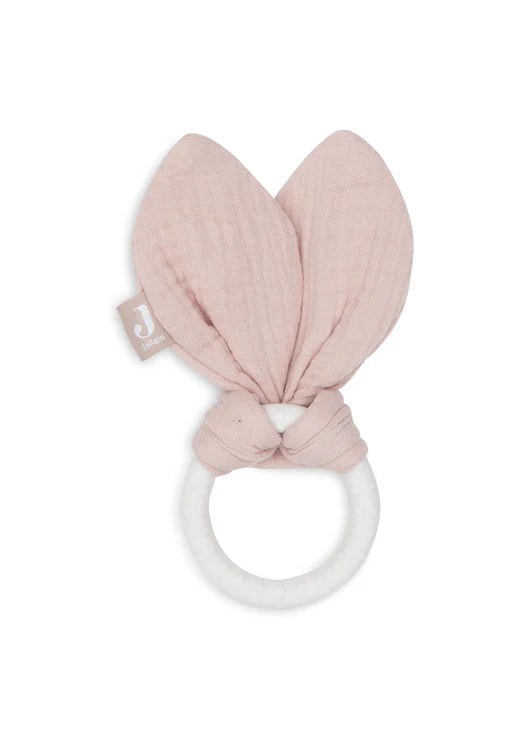 Silicone teething ring Bunny - Nougat