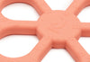 Bijtring Siliconen Flower Coral
