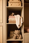Houten paard op wielen
