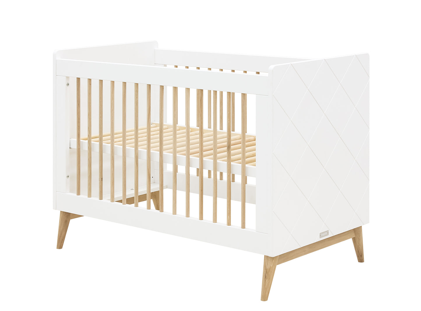 Bopita 3-piece baby room Paris (bed incl. mattress, chest of drawers and cupboard)