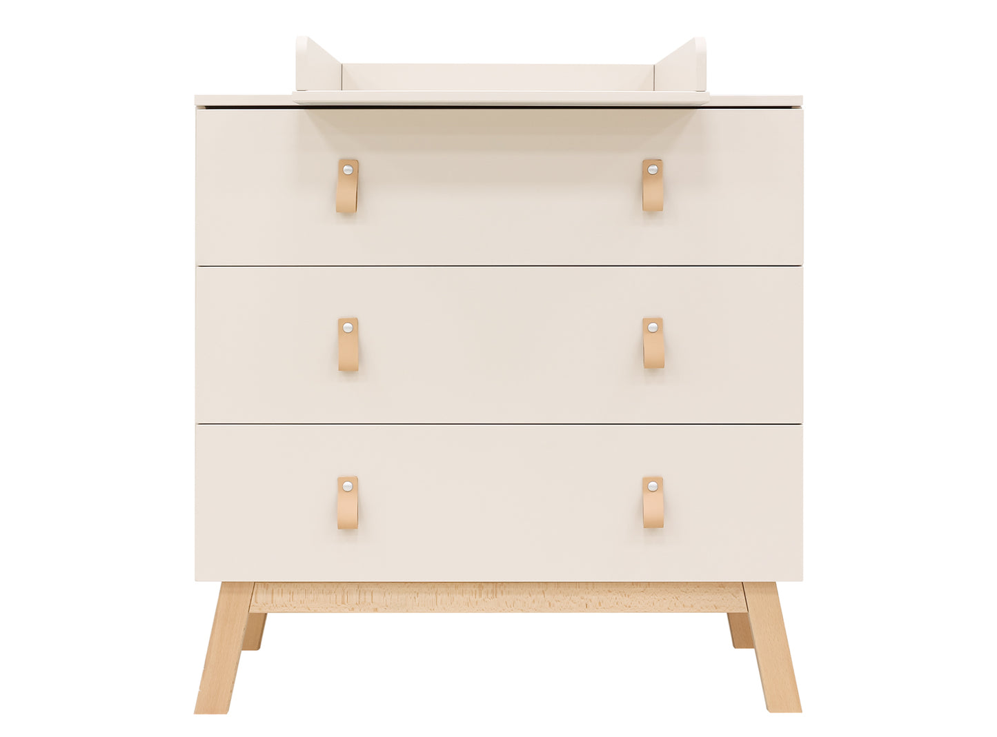 Bopita Lines chest of drawers with 3 drawers - Dune/Natural