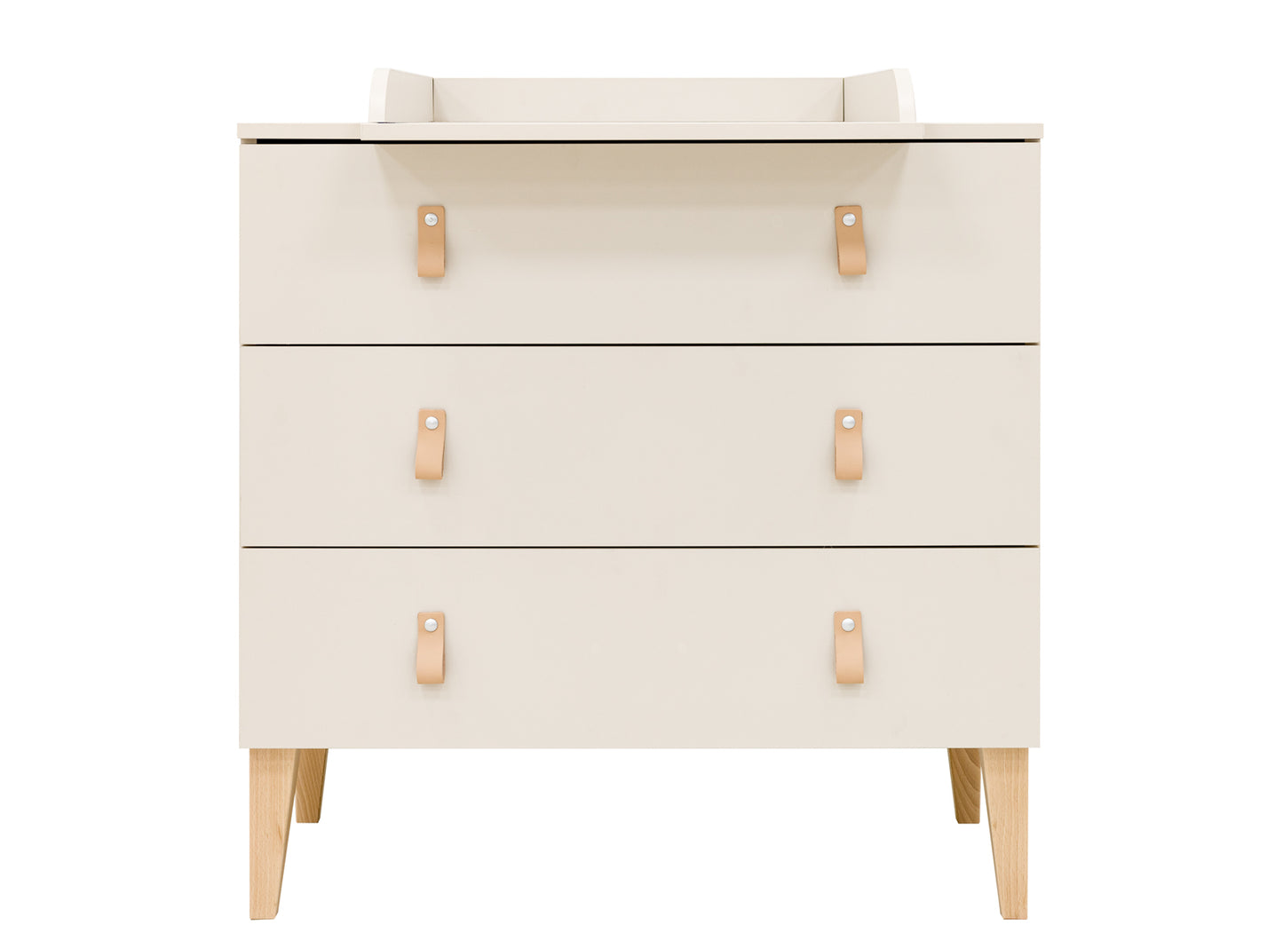 Bopita Amira commode met 3 laden - Dune/Naturel