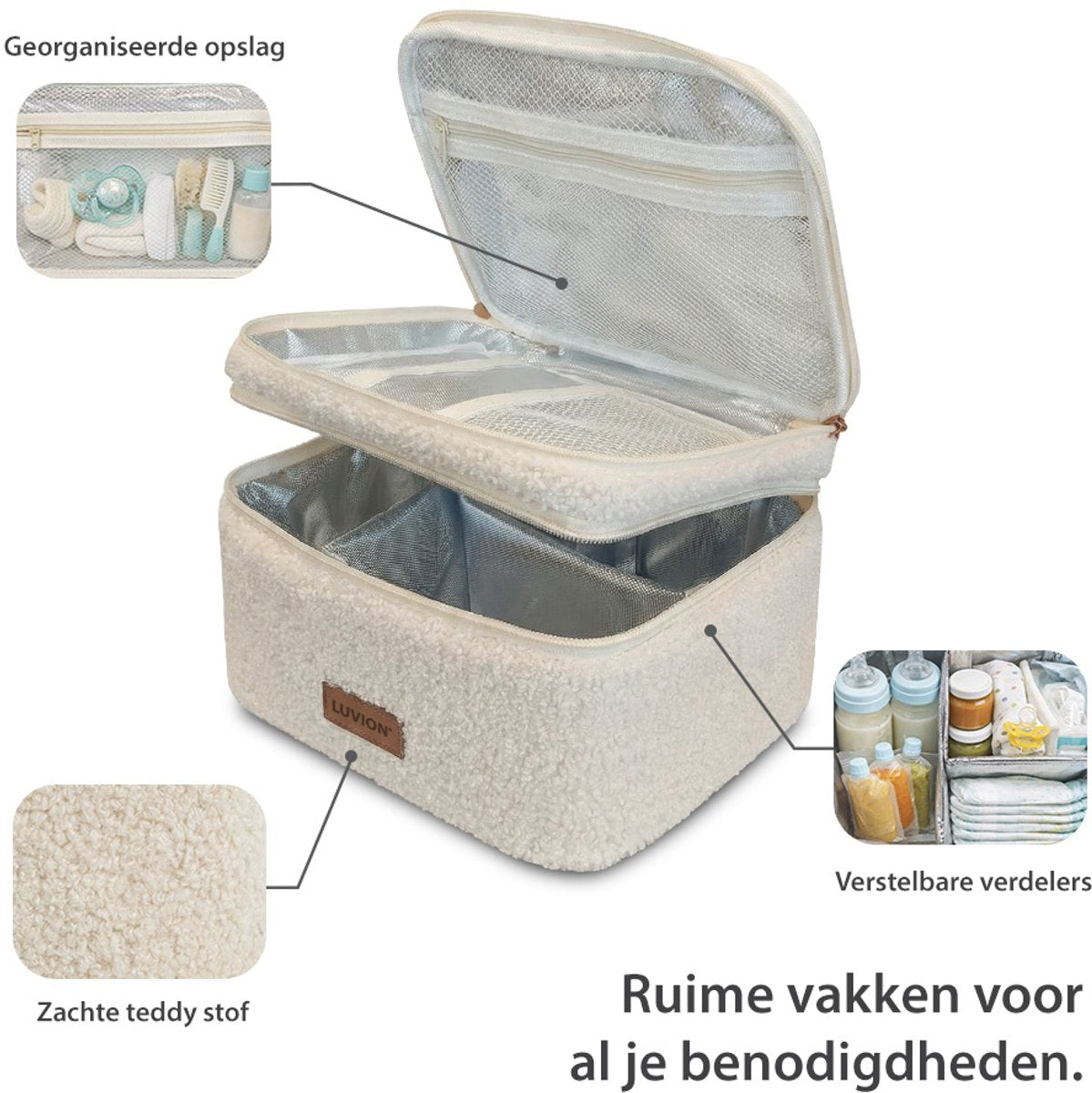 Luxe geïsoleerde kolftas met koelelement