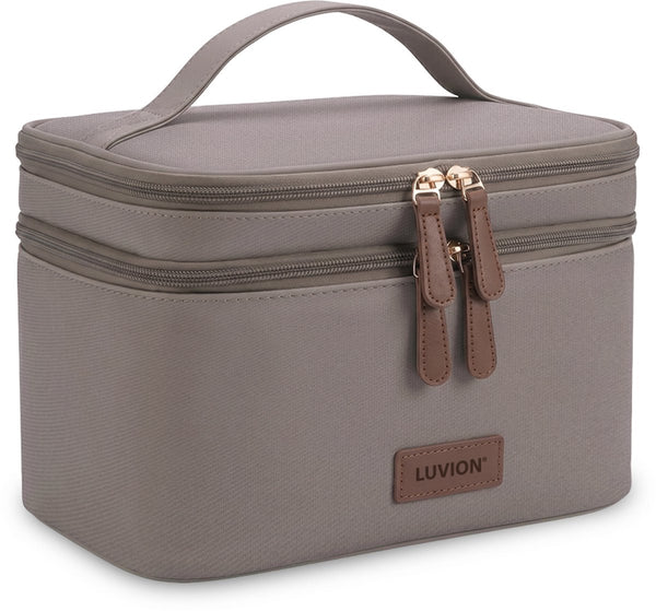 Luxe geïsoleerde kolftas met koelelement - Taupe