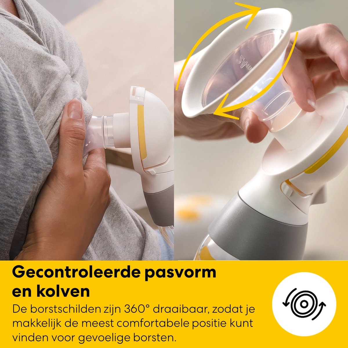 Freestyle™ Mini dubbele elektrische borstkolf