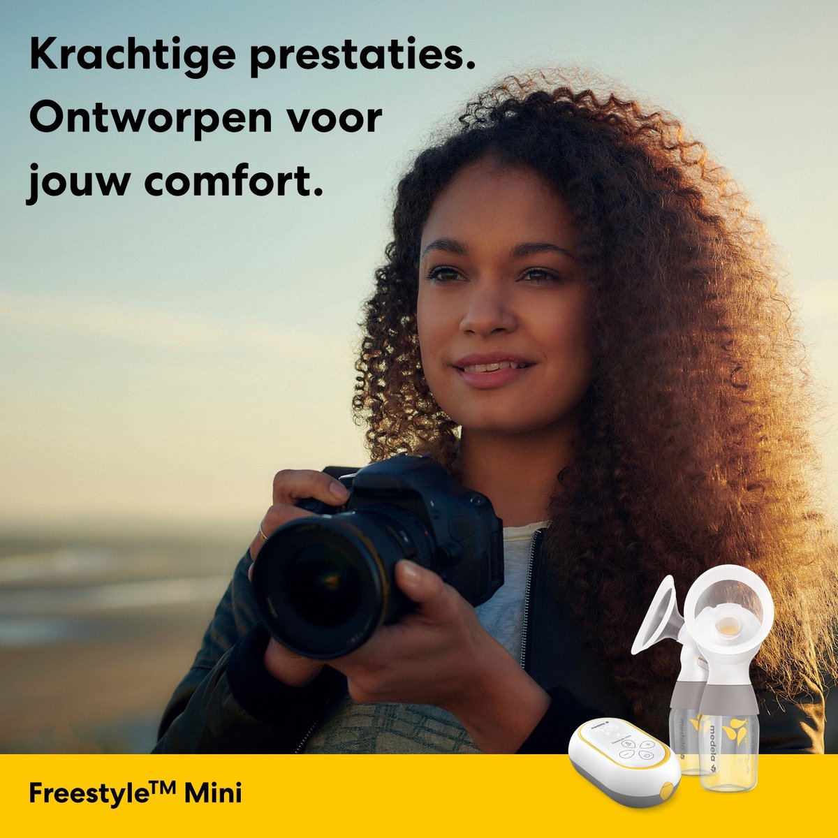 Freestyle™ Mini dubbele elektrische borstkolf