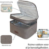 Luxe geïsoleerde kolftas met koelelement - Taupe