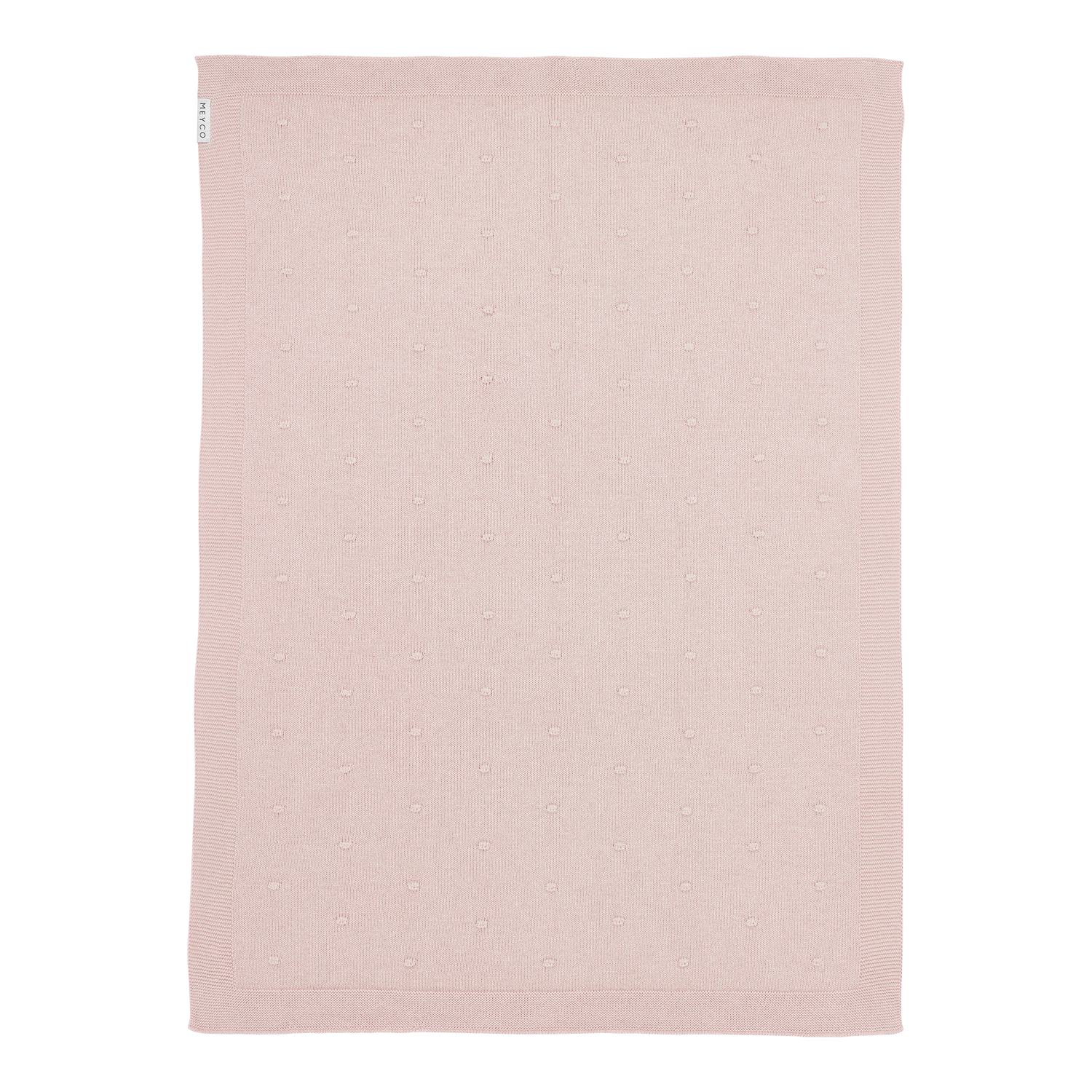 Deken Mini Knots (100x150) - Soft Pink