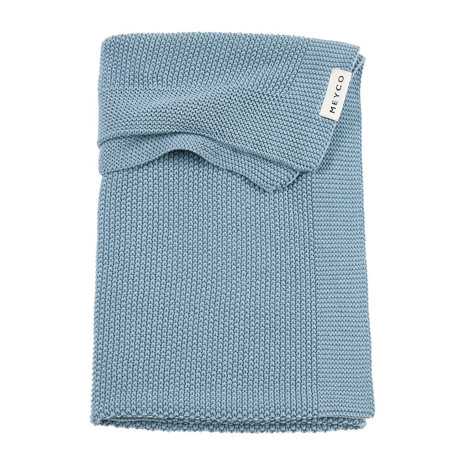 Crib Blanket Mini Relief (100x150 cm) - Jeans Blue