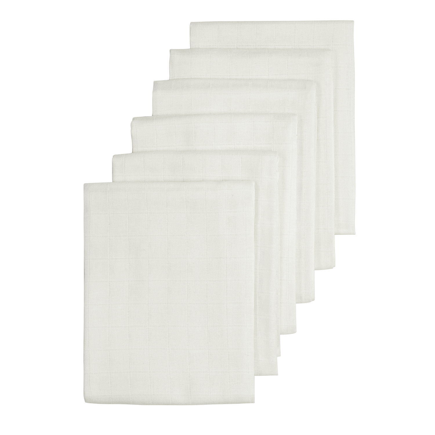 Hydrofiele luiers 6-pack - offwhite