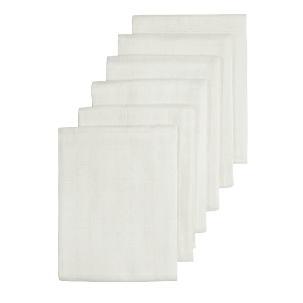 Hydrofiele luiers 6-pack - offwhite