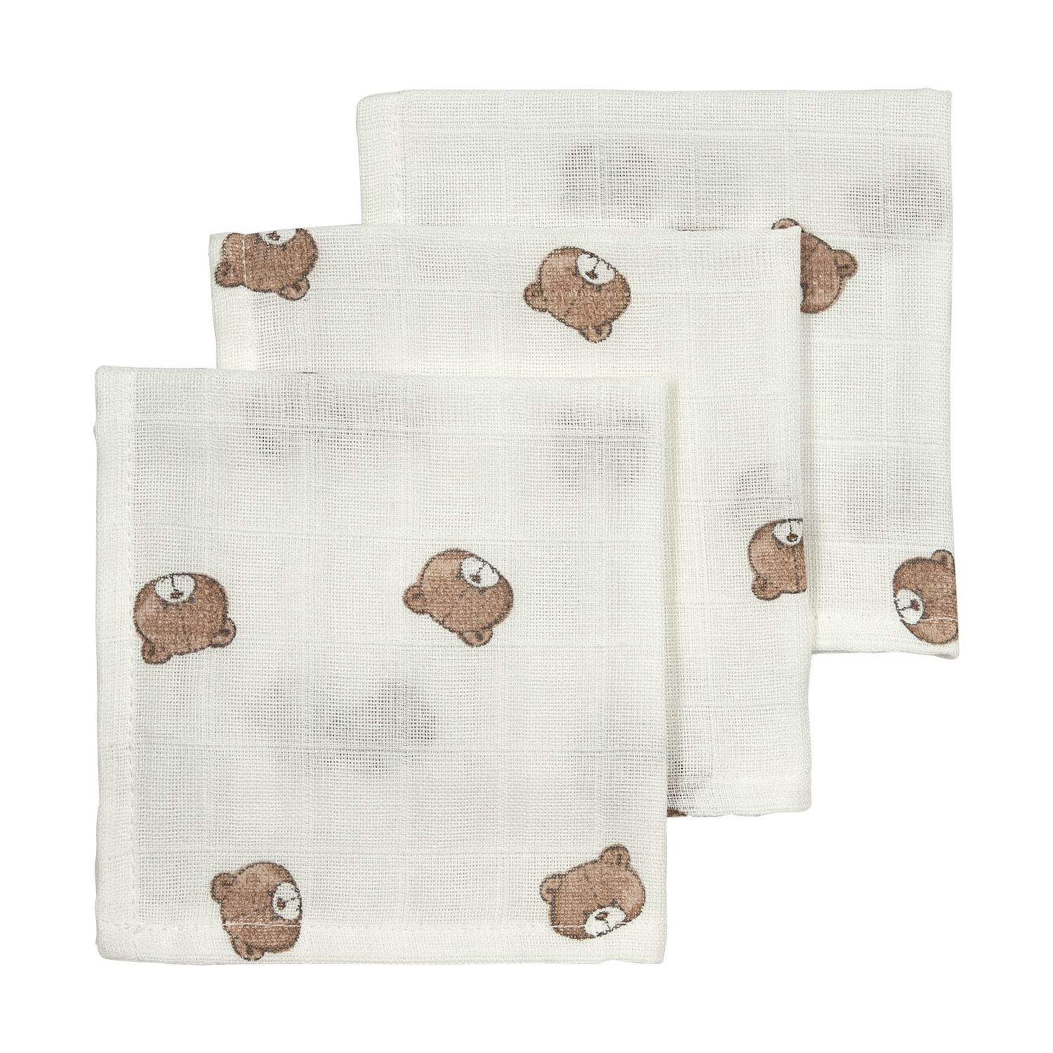 Hydrofiele monddoekjes 3-pack - Bear