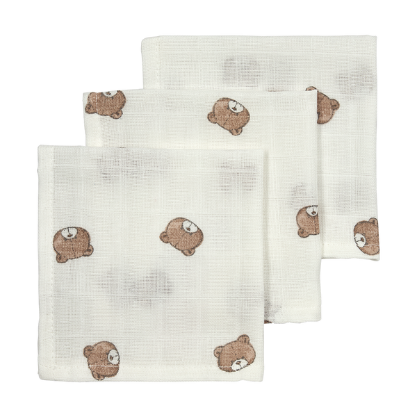 Hydrofiele monddoekjes 3-pack - Bear