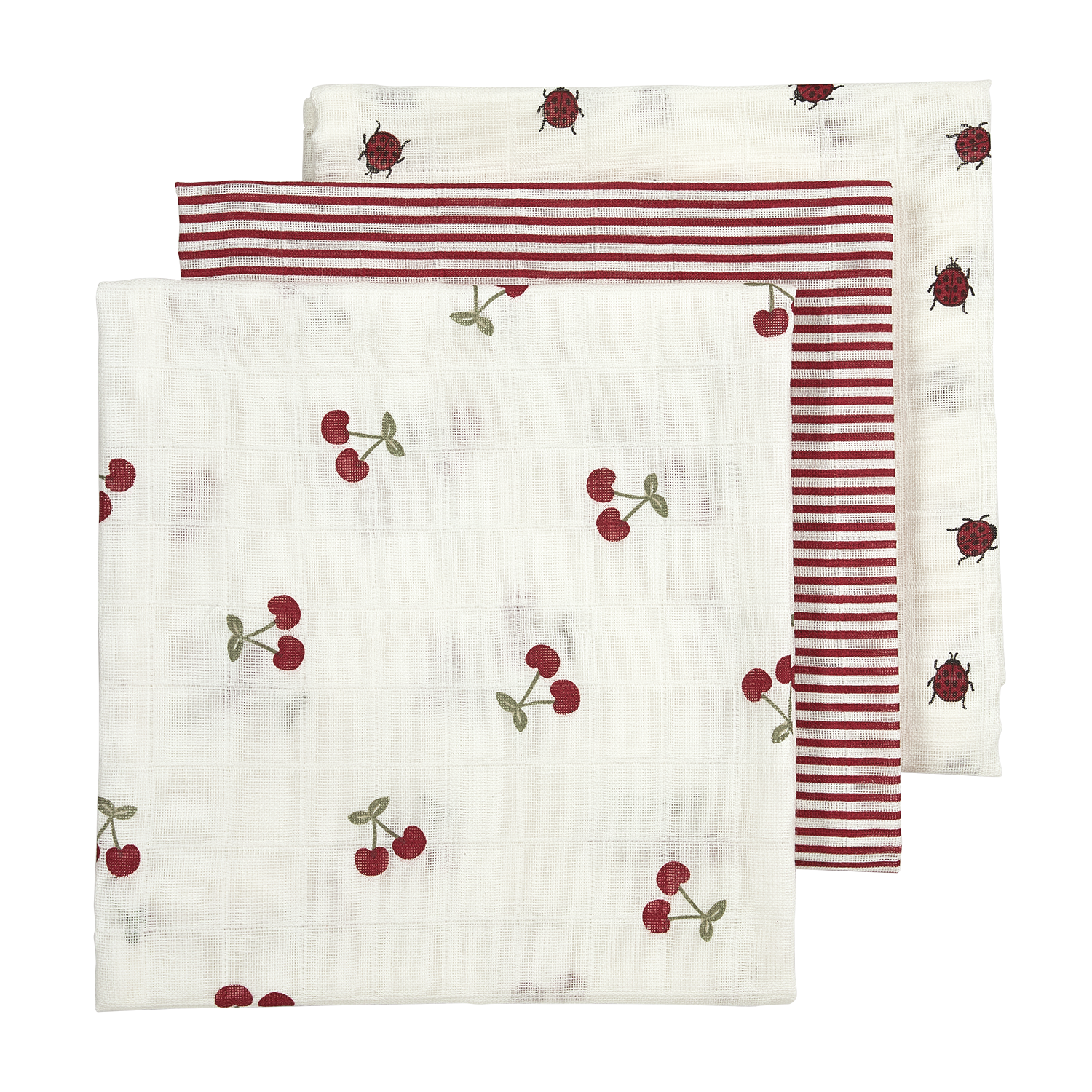 Hydrofiele doeken 3-pack 70x70 cm - Girly Garden
