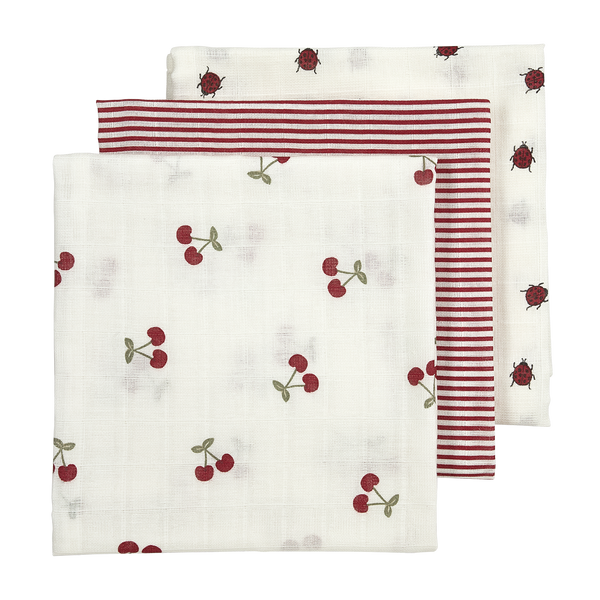 Hydrofiele doeken 3-pack 70x70 cm - Girly Garden