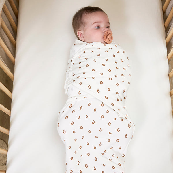 Swaddle 0-3 maanden - Mini Panther Soft Pink
