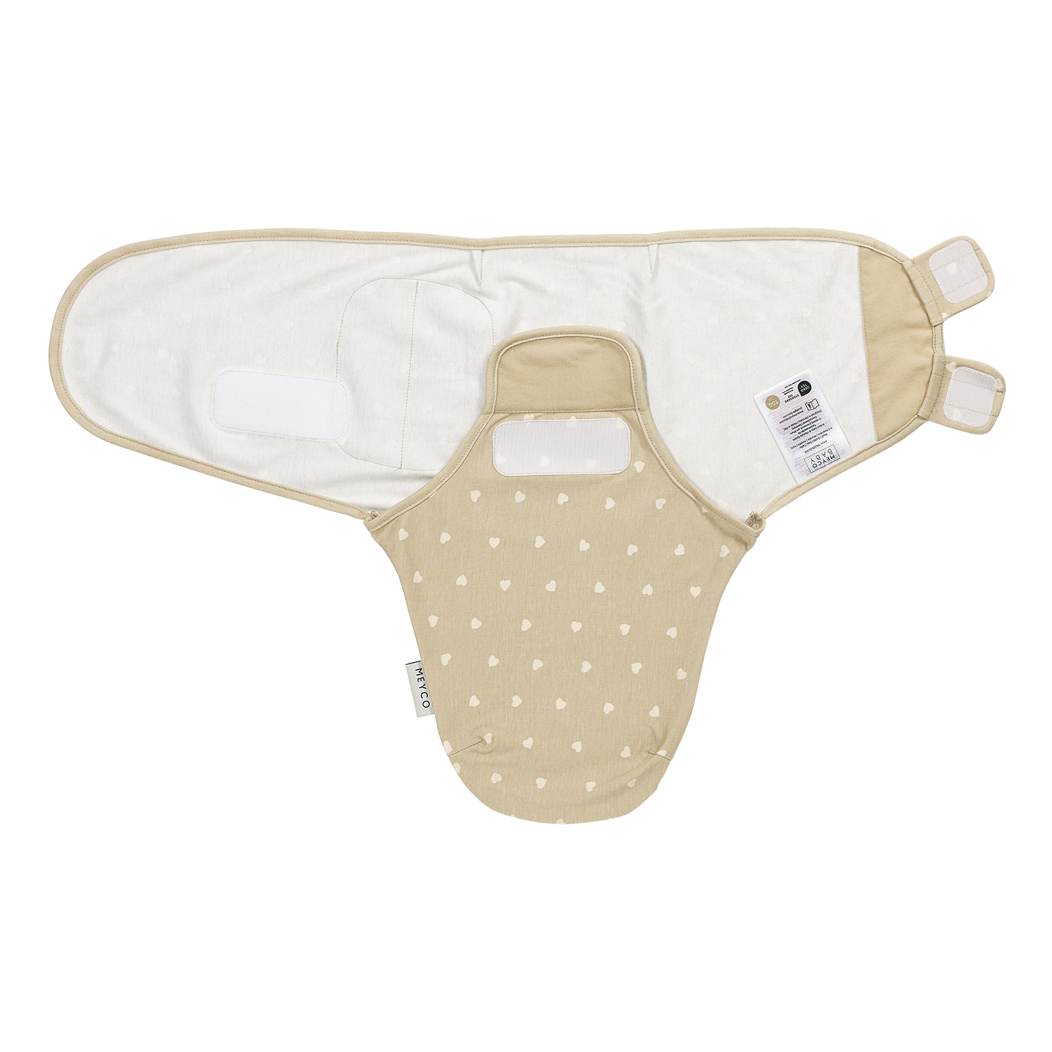 Swaddle 0 - 3 maanden - Sweet Heart Soft Sand