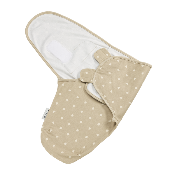 Swaddle 0 - 3 maanden - Sweet Heart Soft Sand