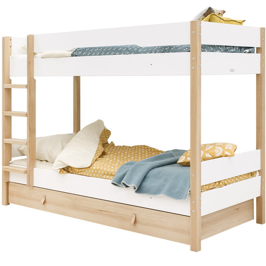 Bopita Lisa bunk bed 90x200 - White/Natural