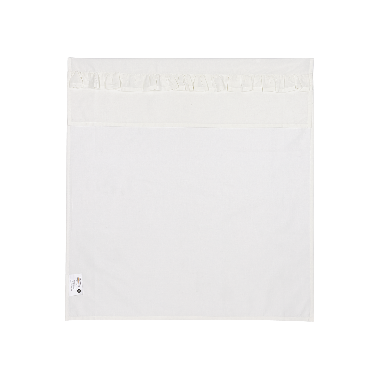 Crib sheet Ruffle (75x100 cm) - Natural