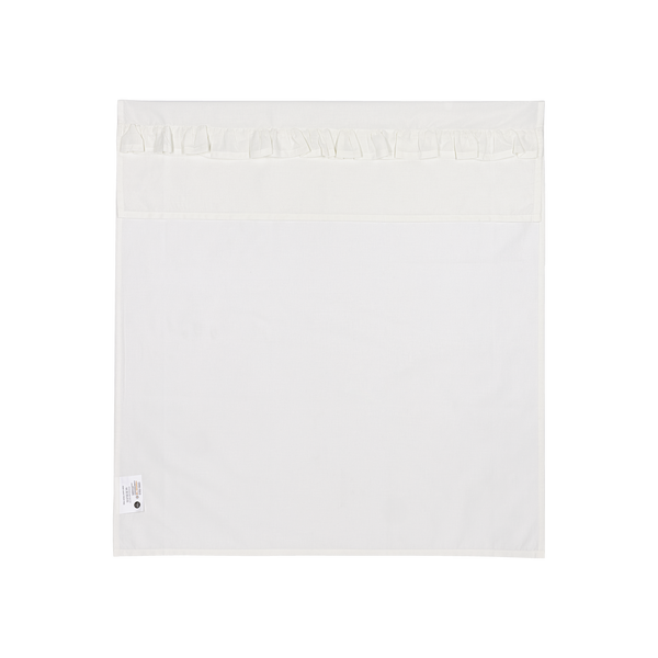 Crib sheet Ruffle (75x100 cm) - Natural