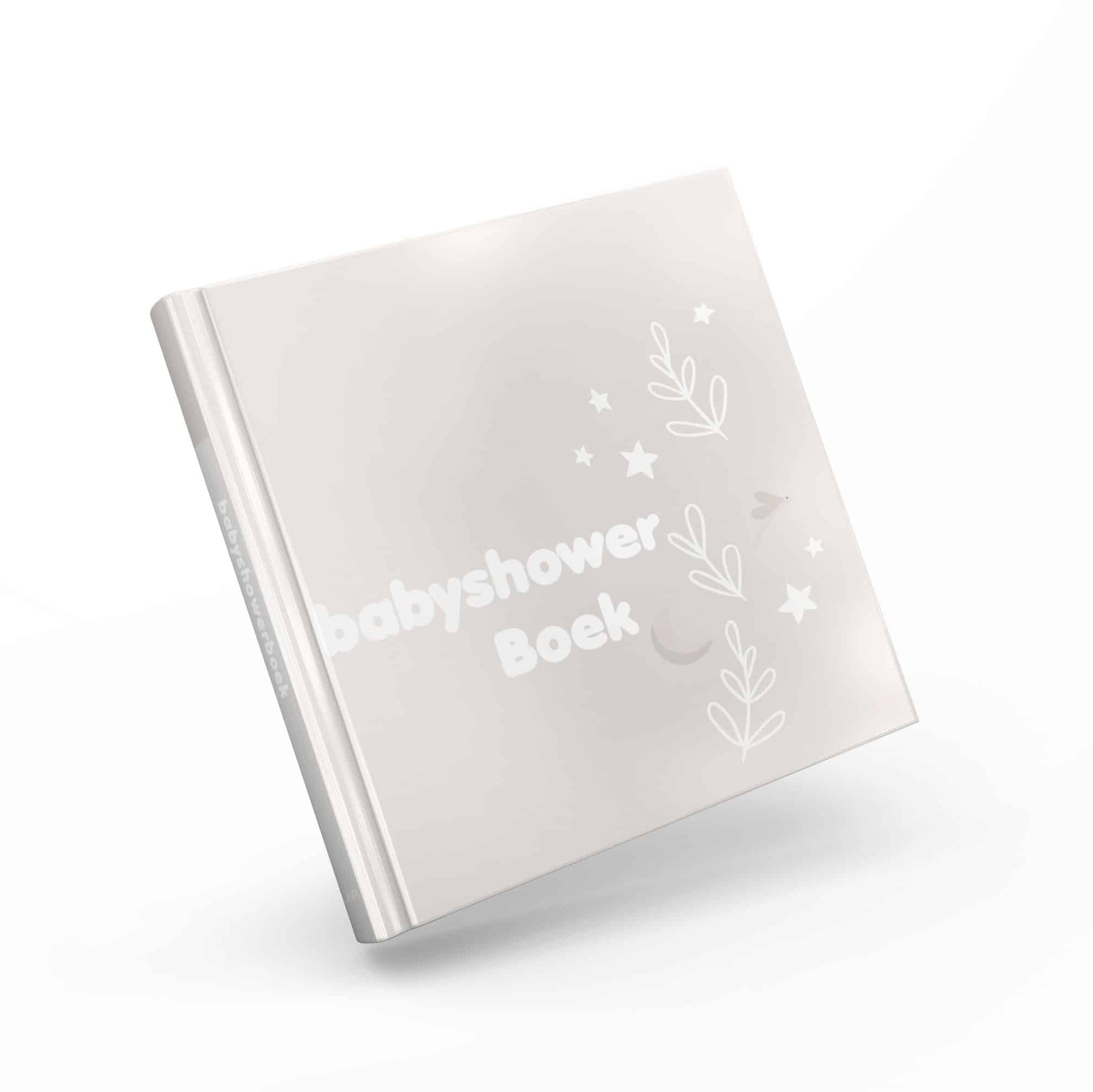 Babyshower invulboek