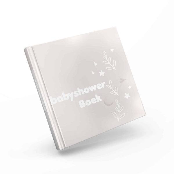 Babyshower invulboek