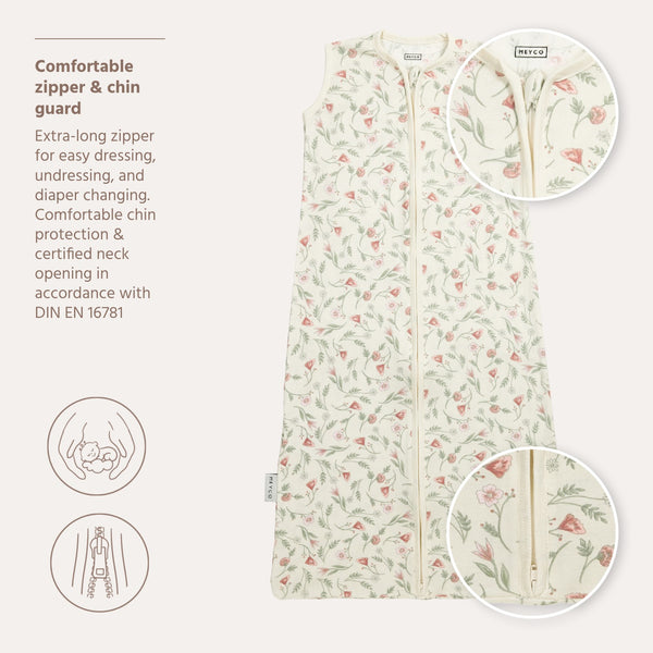 Slaapzak Flowers Multicolour (0.3 TOG)