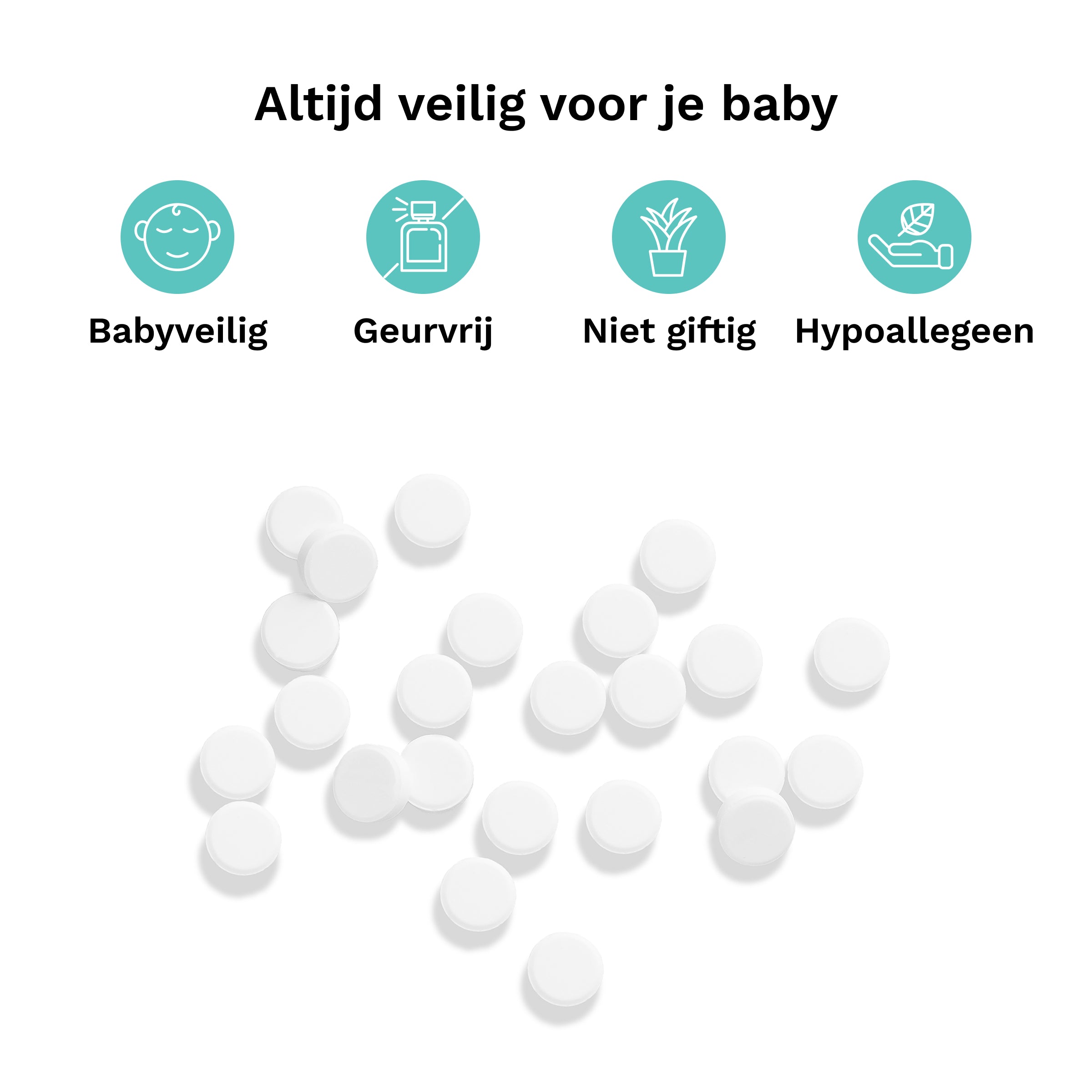 Ontkalkingstabletten Baby Brezza - 24 stuks