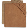 2-pack changing mat cover terry cloth - various colours