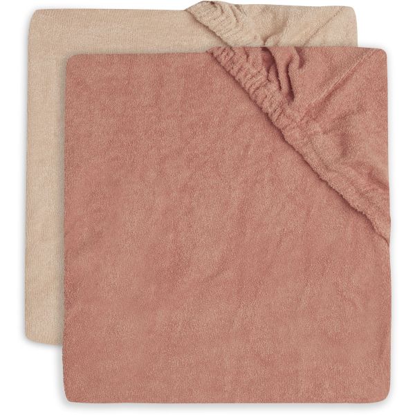 2-pack changing mat cover terry cloth - various colours