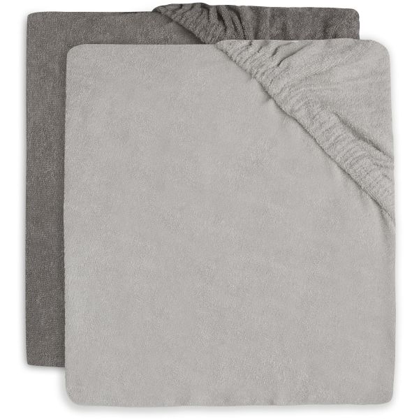 2-pack changing mat cover terry cloth - various colours