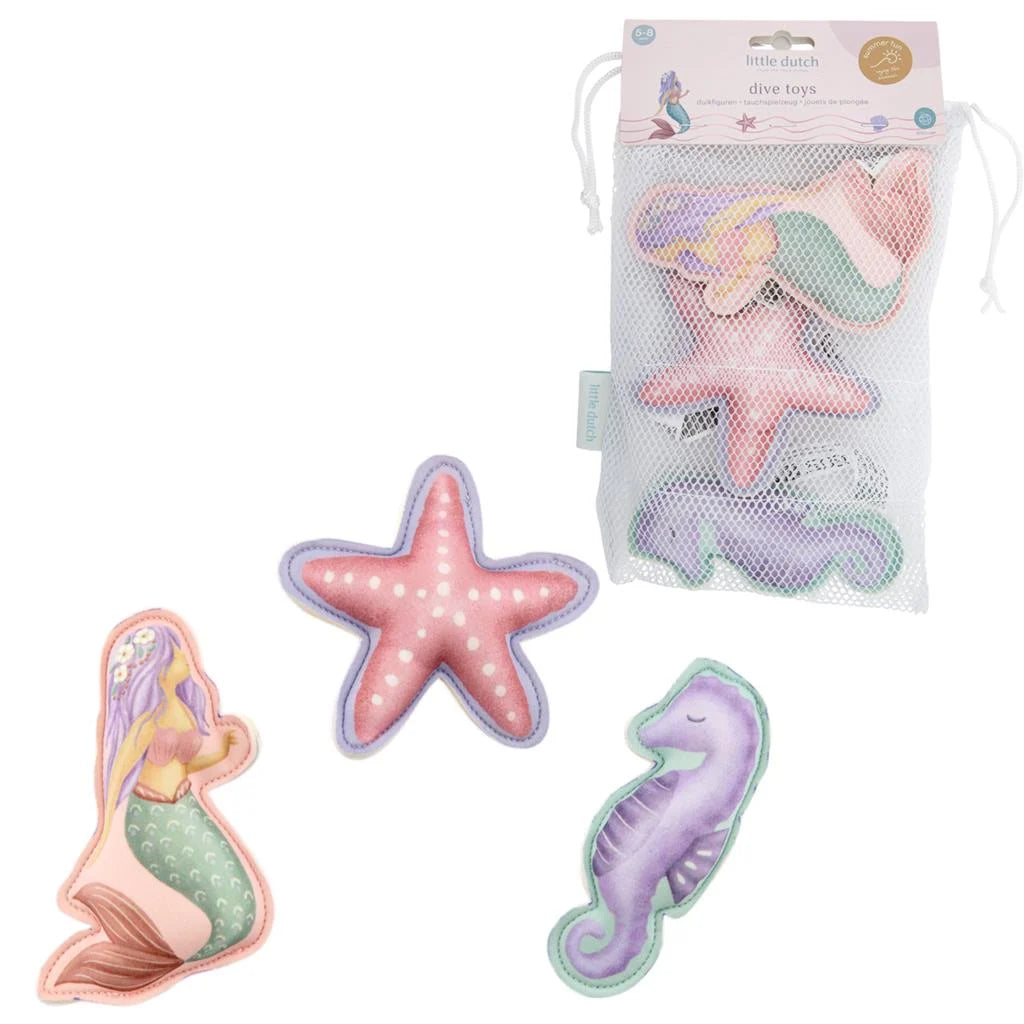 Duikfiguren Mermaid (3 stuks)