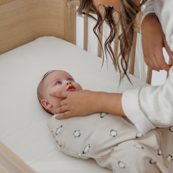 Cocoon swaddle sleeping bag - Sand Branches