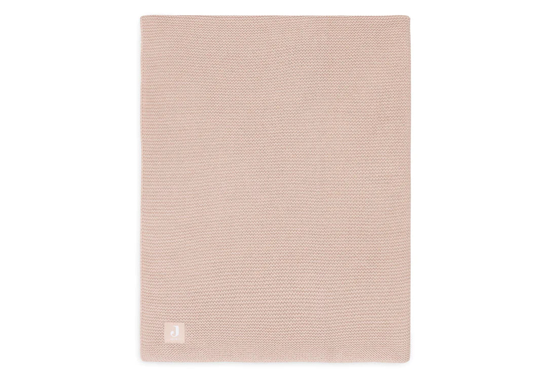 Ledikantdeken Basic Knit (100x150 cm) - Wild Rose