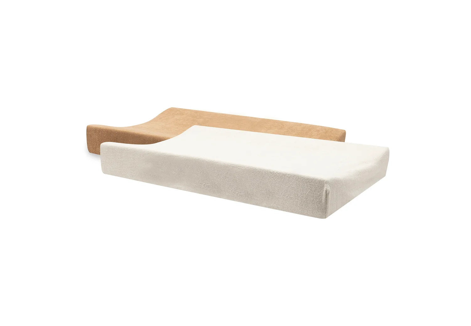 2-pack aankleedkussenhoes badstof - div kleuren