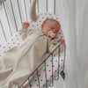 Hoeslaken co-sleeper (50x90 cm) - Sweet Heart Red